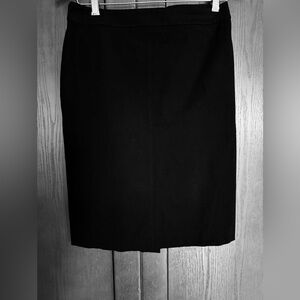 Black pencil skirt